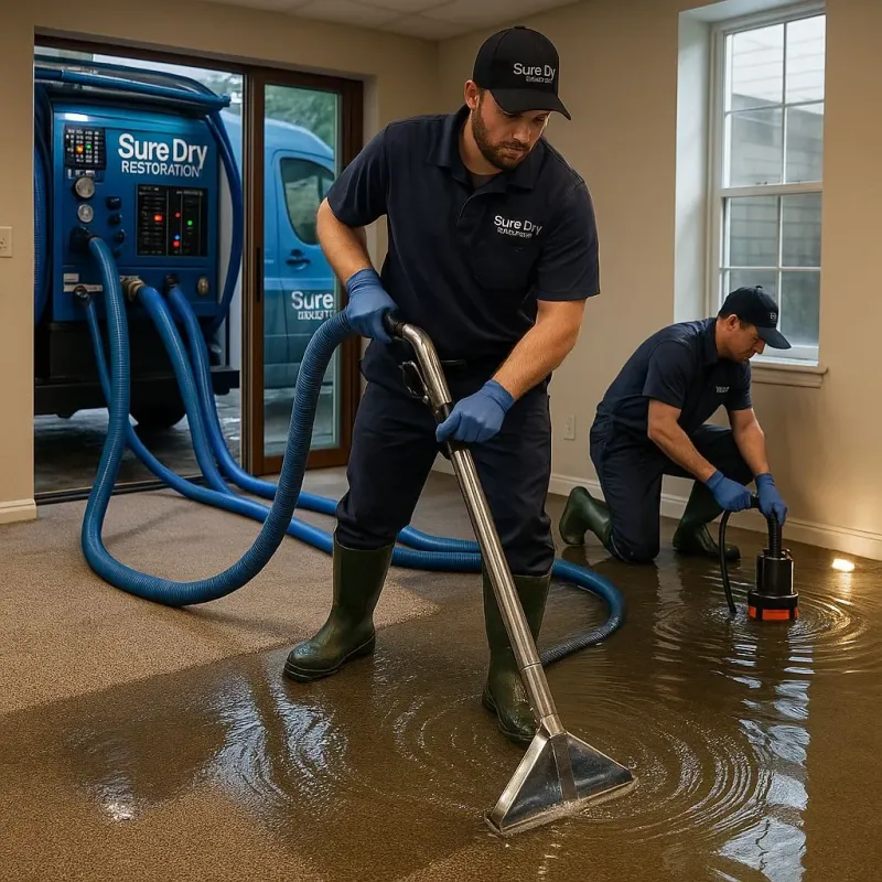 Water Extraction and Removal process in Millen, GA
